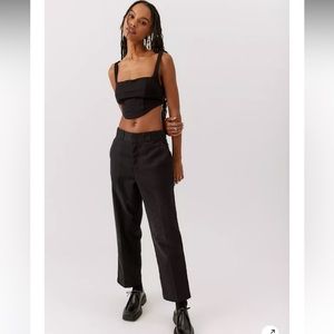 UO exclusive high waisted ankle pant